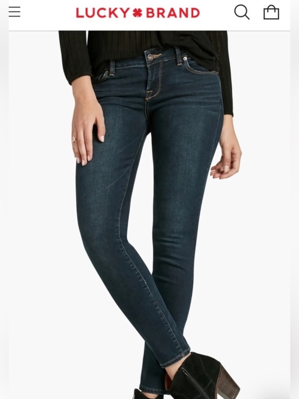 Lucky Brand Lolita Skinnies- worn a bunch but no flaws